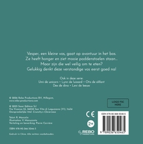 Vesper de vos - Lifestyle-collectie achterzijde