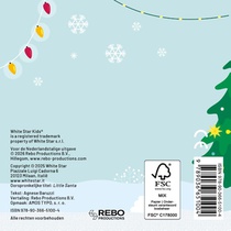 Kerstman - Vingerpopvriendjes achterzijde