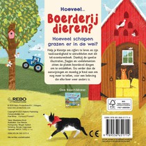 Hoeveel boerderijdieren? achterzijde