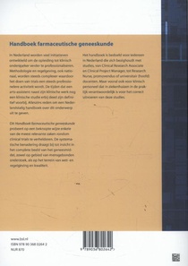 Handboek farmaceutische geneeskunde achterzijde