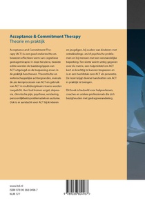 Acceptance & Commitment Therapy achterzijde