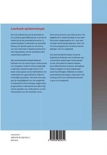 Leerboek epidemiologie achterzijde