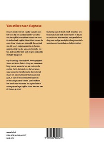 Van etiket naar diagnose achterzijde