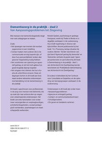 Dementiezorg in de praktijk achterzijde