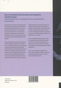 Neurorevalidatie bij centraal neurologische aandoeningen achterzijde