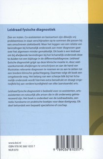 Leidraad fysische diagnostiek achterzijde