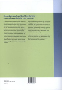 Behandelmodule zelfbeeldversterking en sociale vaardigheden voor kinderen achterzijde