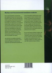 Werken met thuiswonende kwetsbare ouderen achterzijde