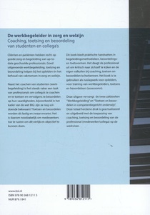 De werkbegeleider in zorg en welzijn achterzijde