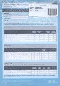 Vragenlijst over Zelfdoding en Zelfbeschadiging (VOZZ) achterkant