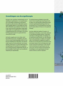 Grondslagen van de ergotherapie achterzijde