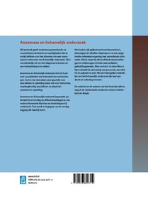 Anamnese en lichamelijk onderzoek achterzijde