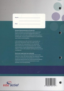 Promoten en presenteren achterzijde