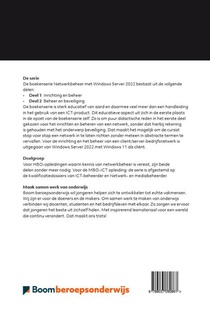 Netwerkbeheer met WINDOWS SERVER 2022 achterzijde