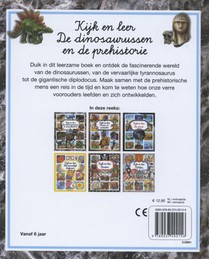 De dinosaurussen en de prehistorie achterzijde