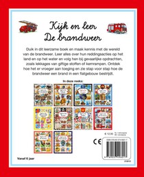 De brandweer achterzijde