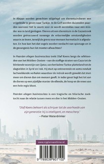 Paarden vliegen businessclass achterzijde