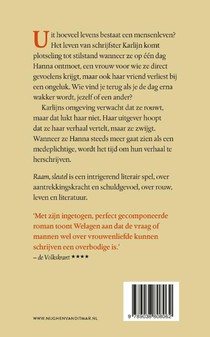 Raam, sleutel achterzijde