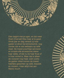 Bij Ilham aan tafel achterzijde
