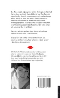 De steen vreest mij achterzijde
