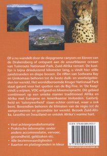 Reishandboek Zuid-Afrika, Lesotho en Swaziland achterzijde