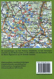 Rother wandelgids Cevennen-Ardèche achterzijde