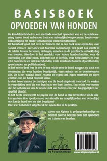 Basisboek opvoeden van honden achterzijde