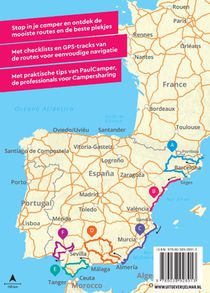 Campergids Spanje achterzijde