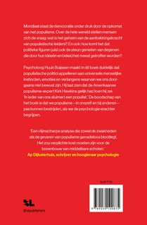 De psychologie achter populisme achterzijde