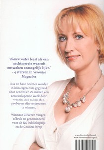 Blauw water achterzijde