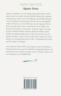Agnes Grey achterzijde
