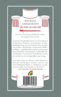 De held van onze tijd achterzijde