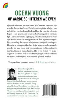 Op aarde schitteren we even achterzijde