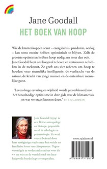 Het boek van hoop achterzijde