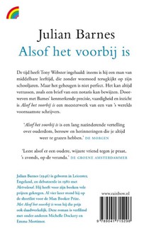 Alsof het voorbij is achterzijde