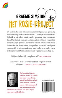 Het Rosie project achterzijde