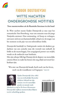 Witte nachten & Ondergrondse notities achterzijde