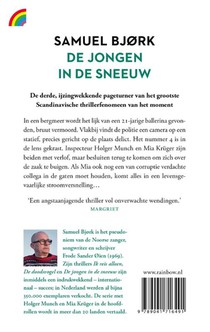 De jongen in de sneeuw achterzijde