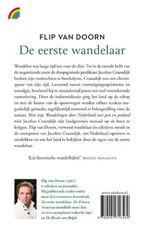 De eerste wandelaar achterzijde