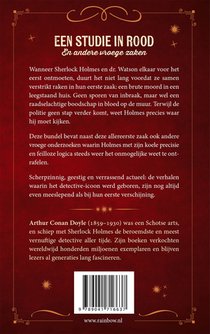 Sherlock Holmes 1: Een studie in rood & andere vroege zaken achterzijde