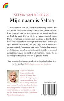 Mijn naam is Selma achterzijde