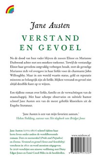 Verstand en gevoel achterzijde