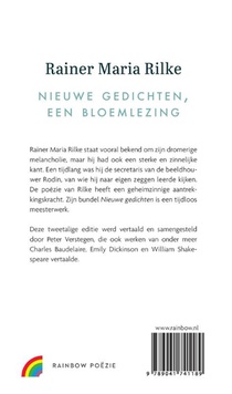 Nieuwe gedichten, een bloemlezing achterzijde