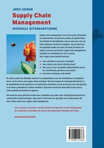 Supply Chain Management achterzijde