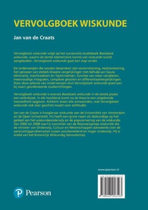 Vervolgboek wiskunde achterzijde