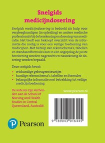 Snelgids medicijndosering achterzijde