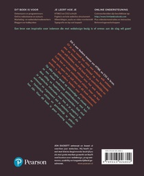 HTML en CSS - websites ontwerpen en bouwen achterzijde