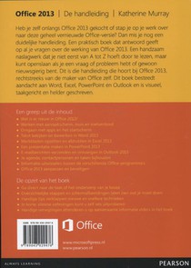 Office 2013 achterzijde