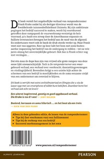 De rampondernemer achterzijde