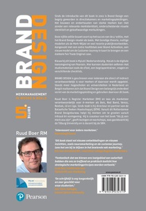 Brand design met achterzijde